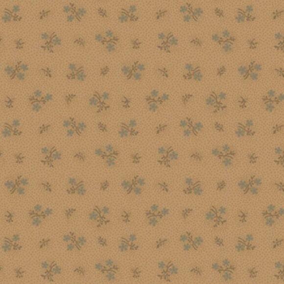 2‎ yards Quilting Fabric Country Meadows by Pam Buda R1714 Beige - Picture 1 of 1